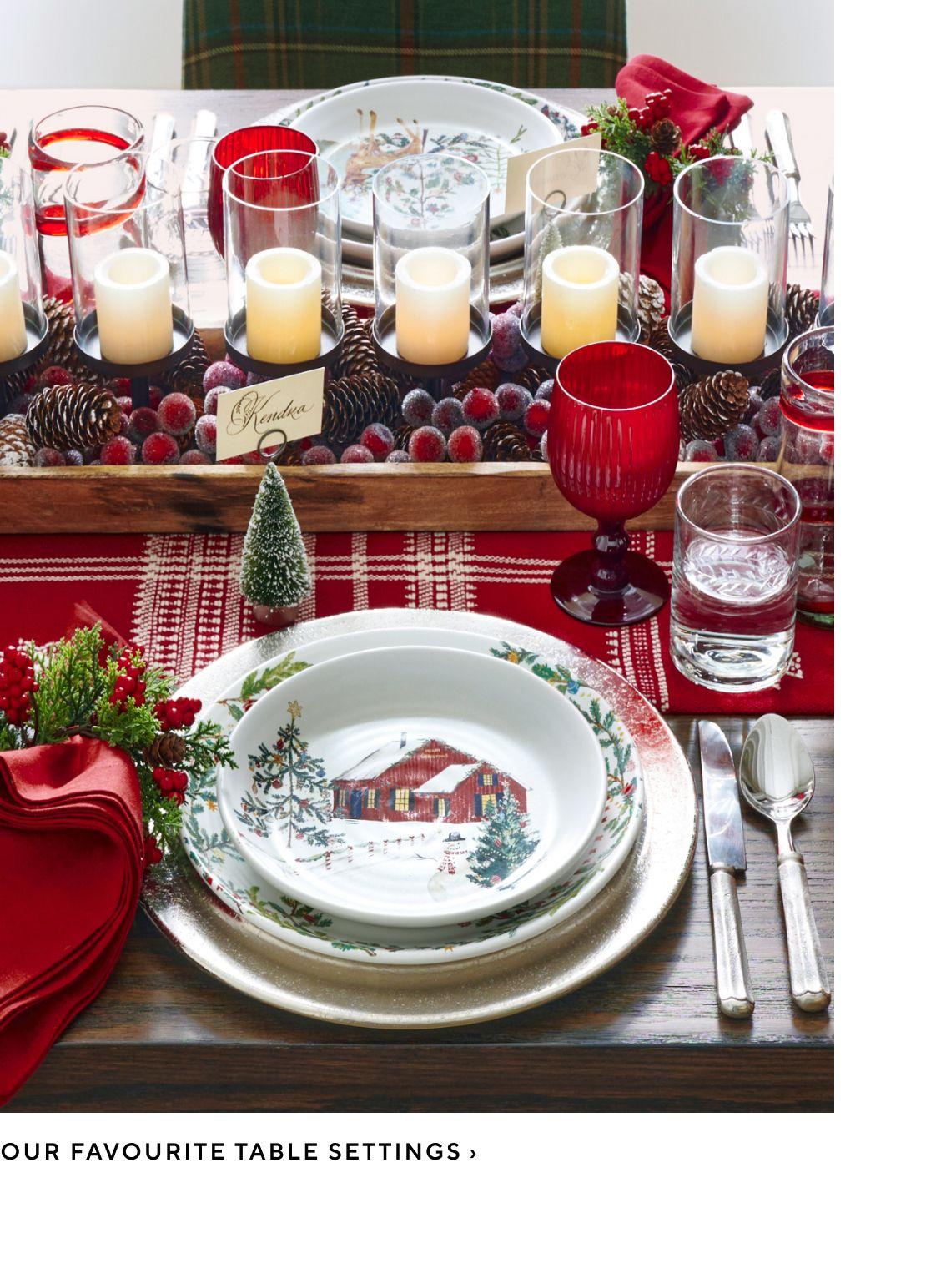 Our Favourite Table Settings